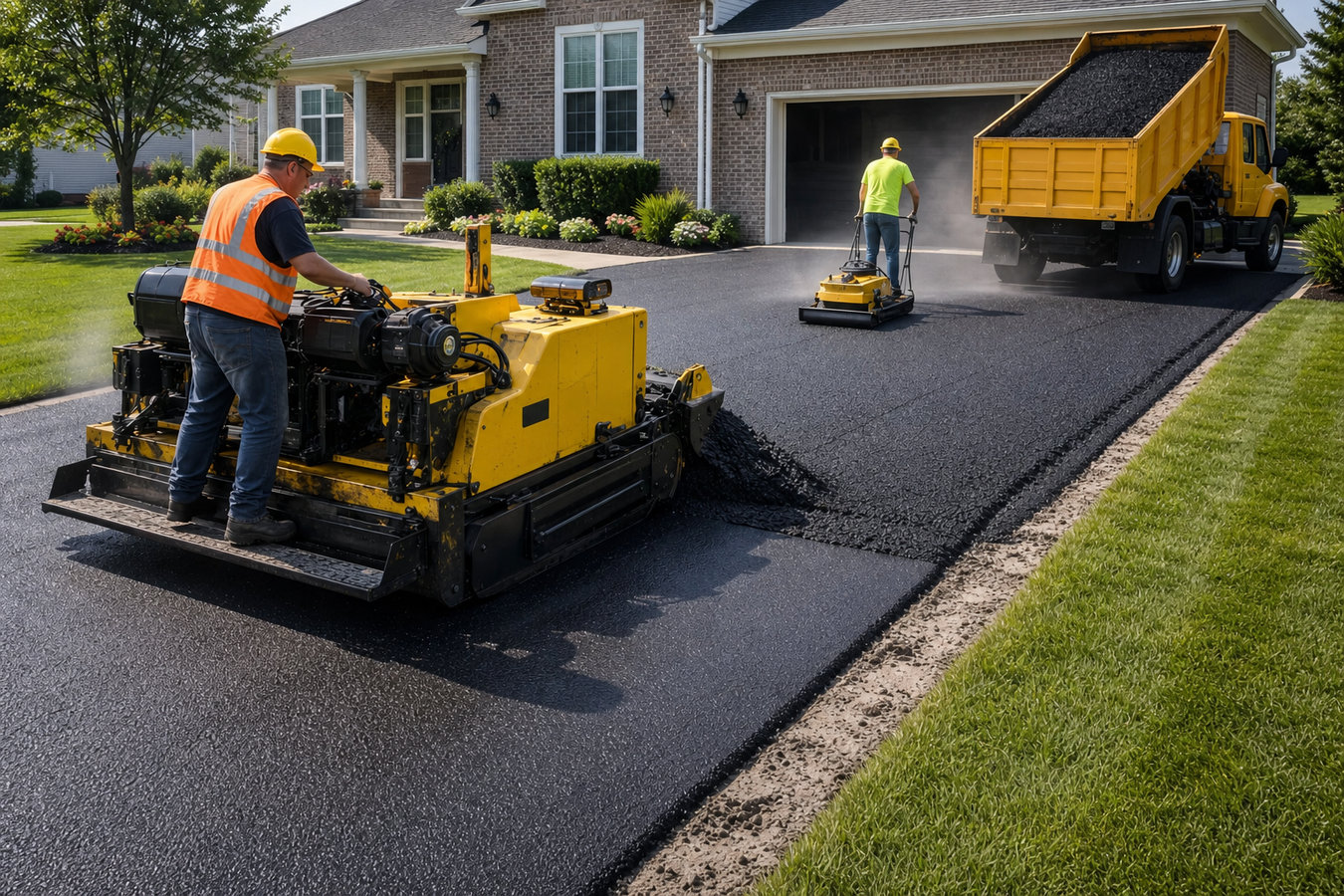 Driveway paving