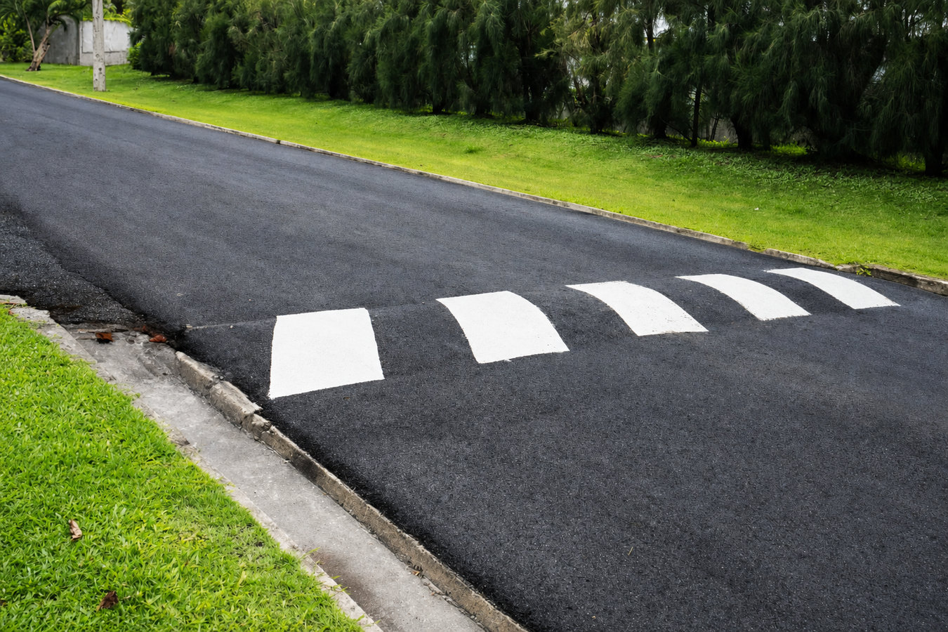 Speed Bump Installation in Paso Robles, CA